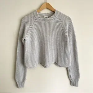 Aritzia Wilfred Sardou Sweater in Heather Birch